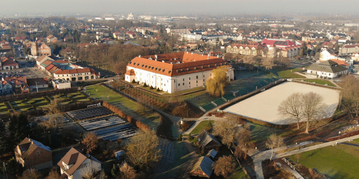 Zamek z drona grudzien 2024